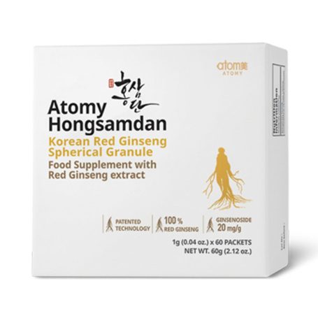 GINSENG ROJO COREANO, suplemento alimenticio de Atomy. Energía y vitalidad. Antioxidante.