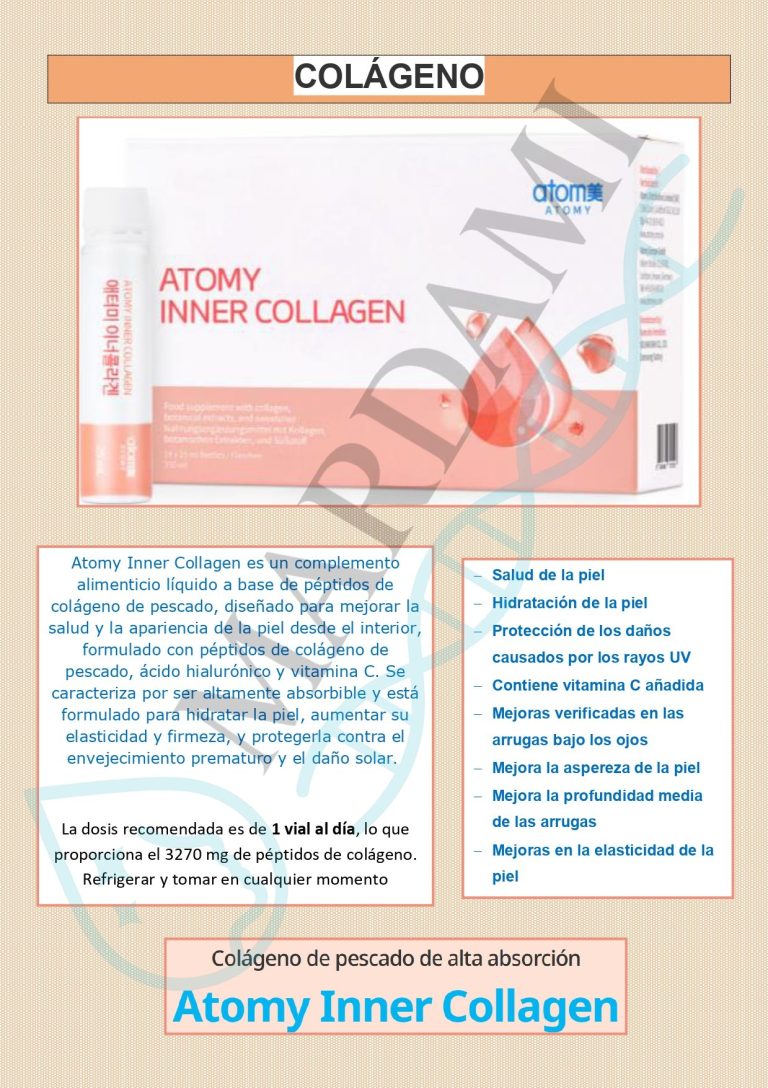 COLAGENO. PIEL ARTICULACIONES HUESOS.